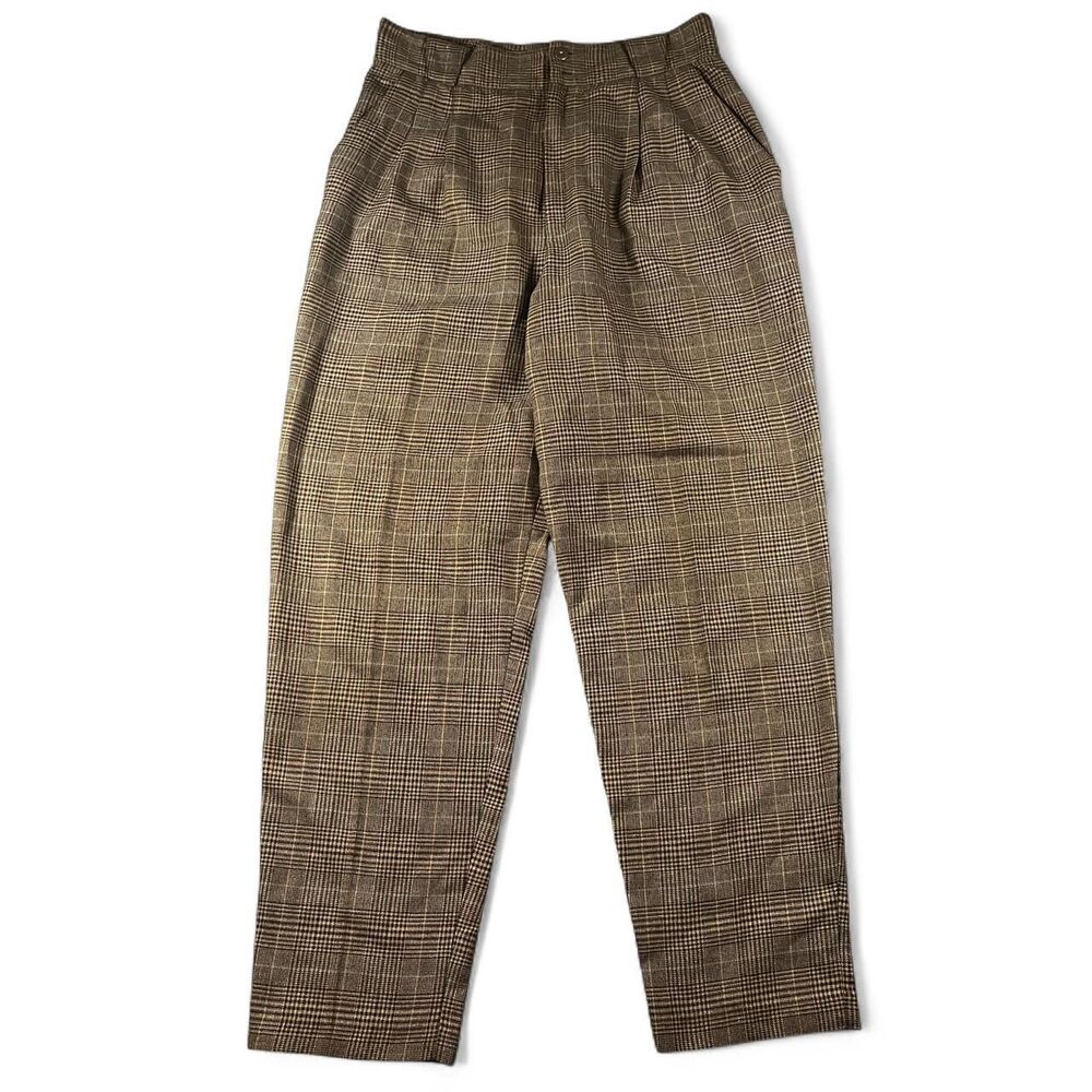 Unbranded Women's Brown and Tan Trousers